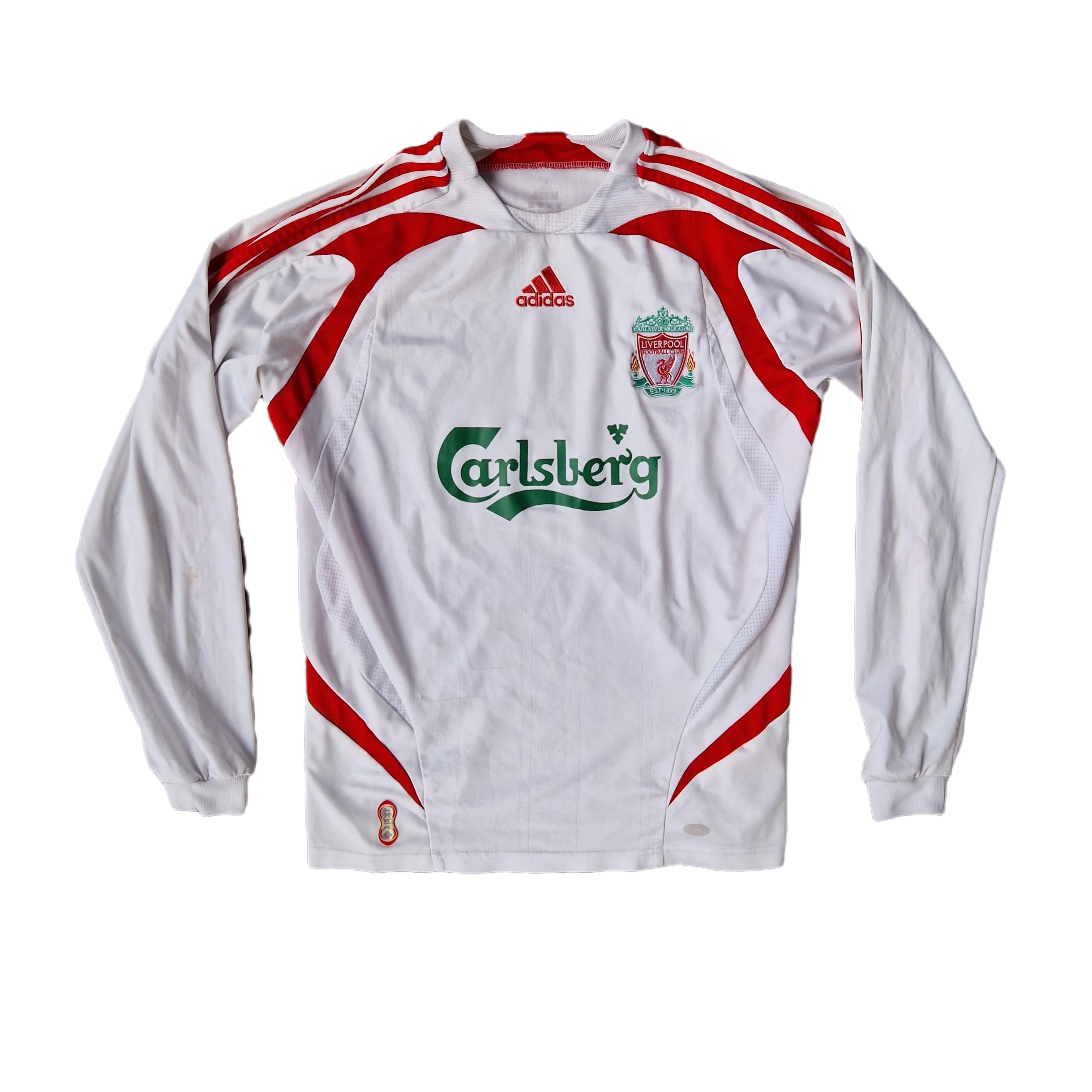 2007/08 Liverpool Away Shirt (Excellent) L – onsidejerseys