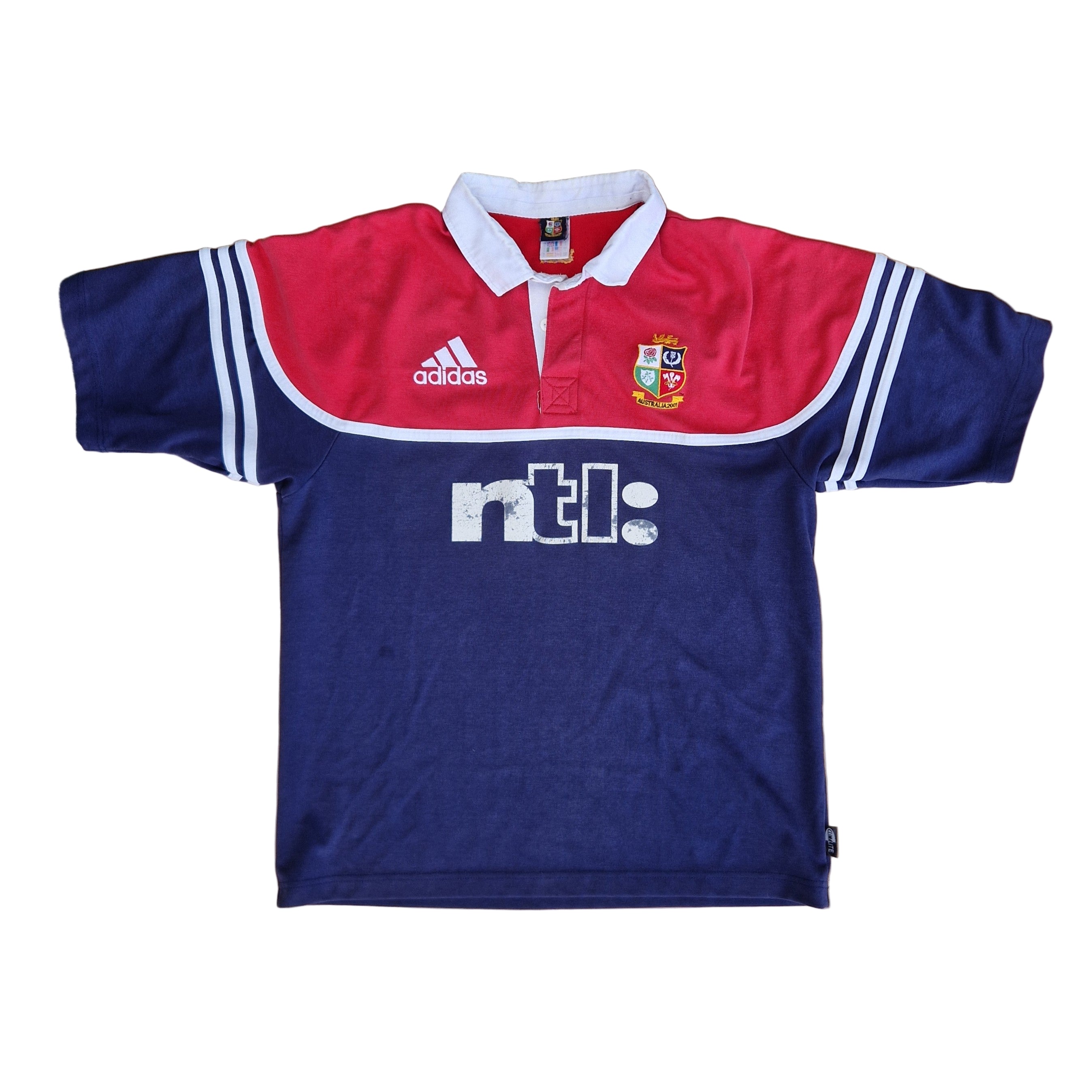 2001 Lions Rugby Training Jersey (Excellent) L – onsidejerseys