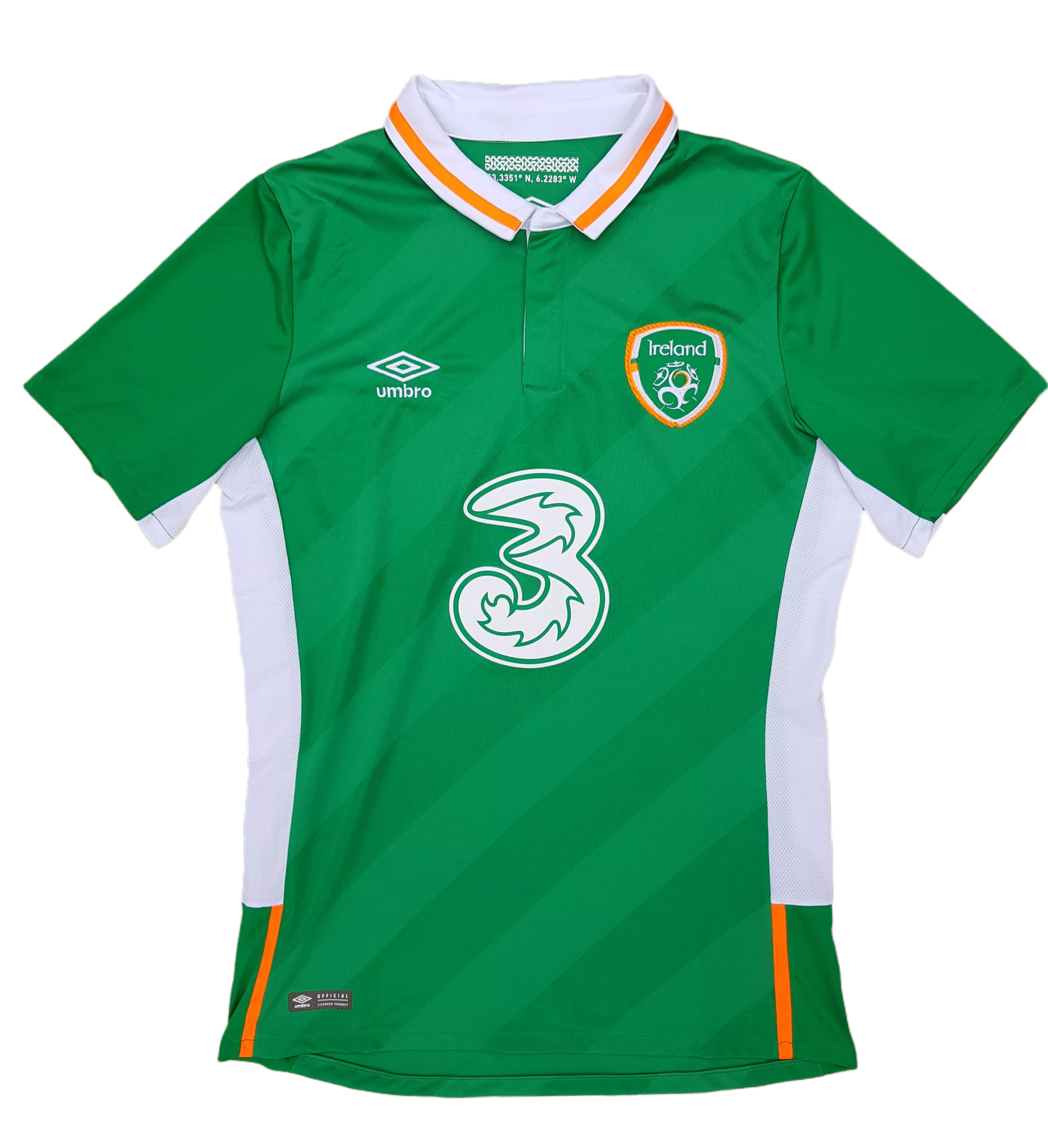 2016 Ireland Jersey (Excellent) M β onsidejerseys