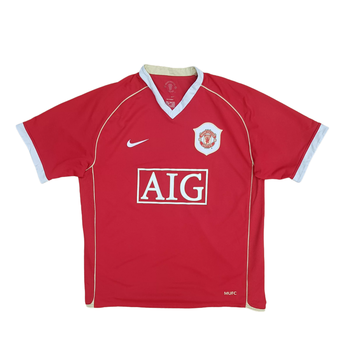 2006-07 Manchester United Home Shirt Longsleeve