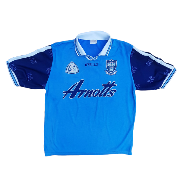 front of vintage 1998 Dublin GAA jersey