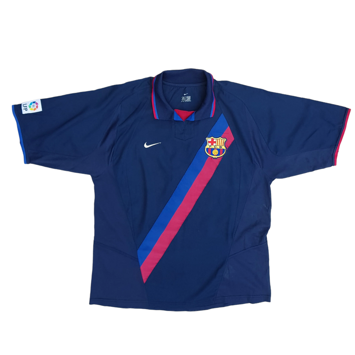 Front of vintage 2002/03 Barcelona Away Shirt