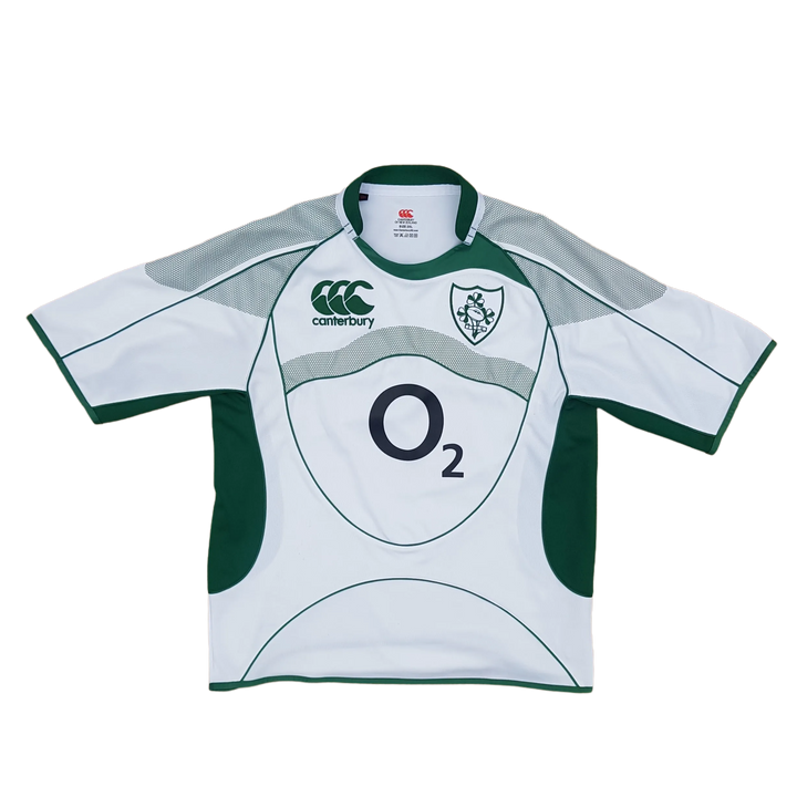 Front of 2007/09 Ireland Rugby Away Jersey