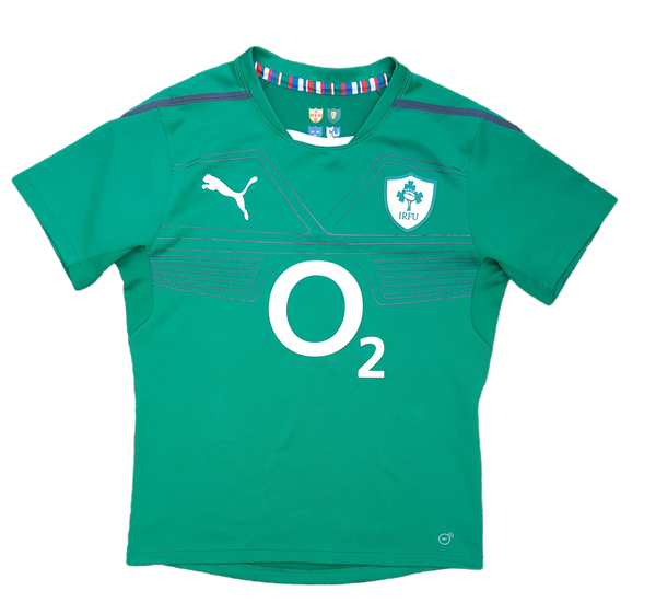 Front of 2013/14 Ireland Rugby Jersey