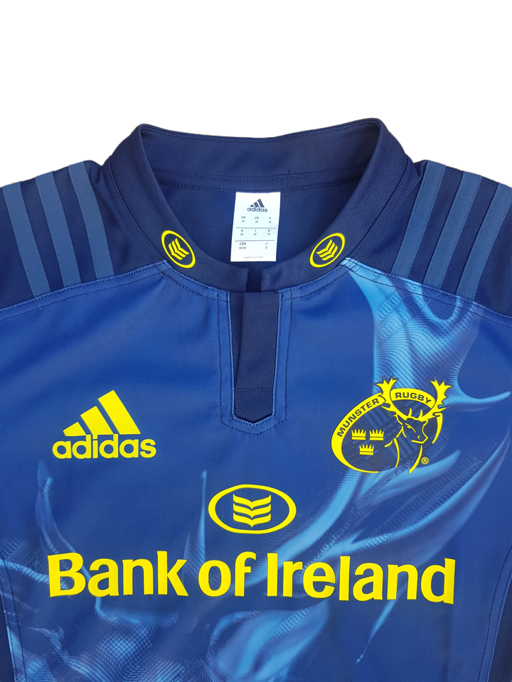 2016 2017 Munster Away Jersey front collar