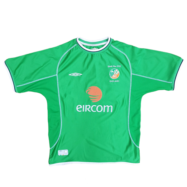 2002 Vintage Ireland World Cup football Shirt