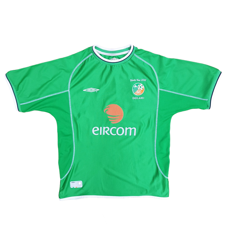 2002 Vintage Ireland World Cup football Shirt