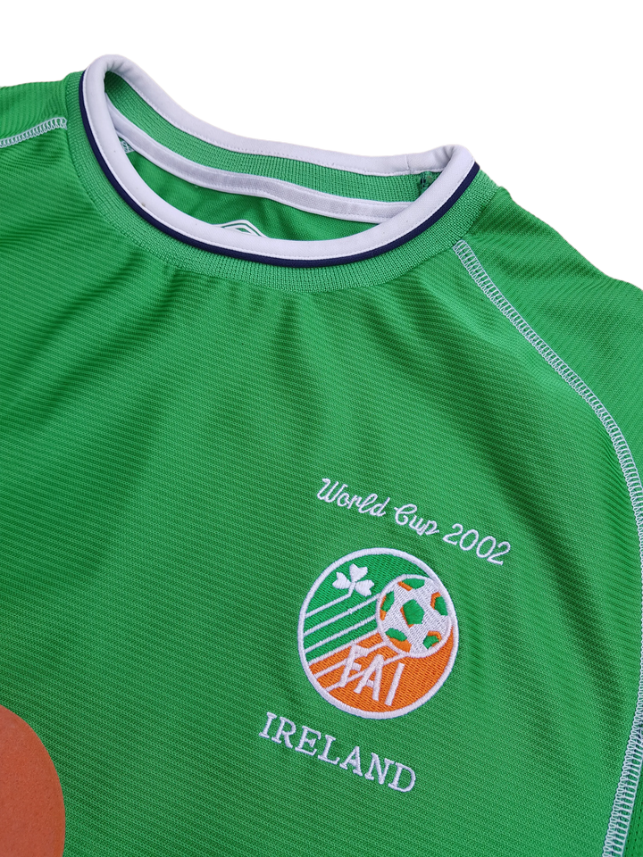 2002 Vintage Ireland World Cup soccer jersey