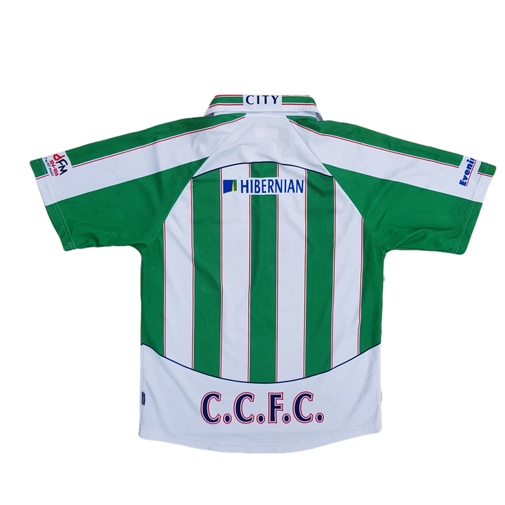 Back of vintage 2005/06 Cork City Football shirt