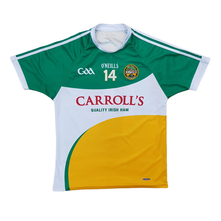 Front of vintage 2013/14 Offaly Jersey