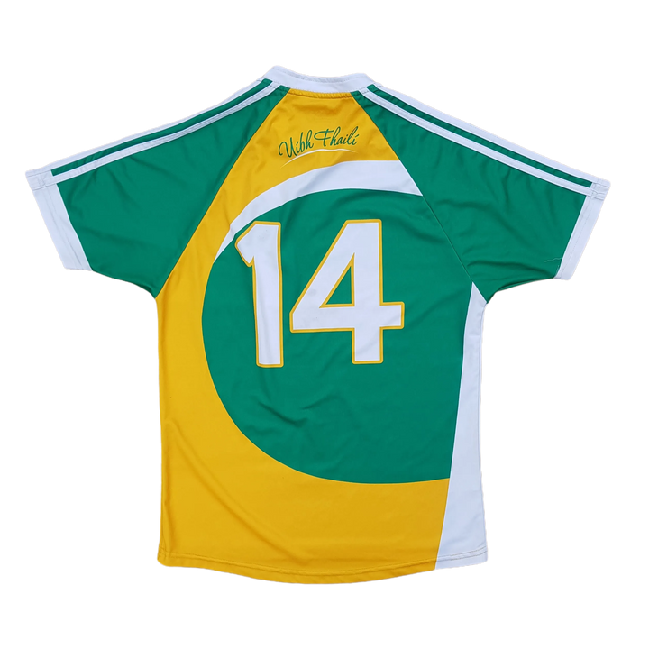 Back of vintage 2013/14 Offaly GAA Jersey
