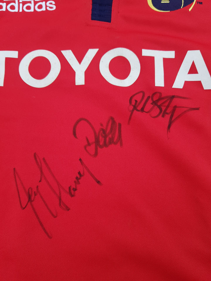 Gerry Flannery, Denis Leamy and Peter Stringer signatures