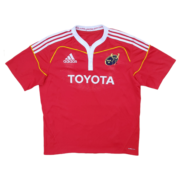 Front of vintage 2009/11 Munster Rugby Jersey 