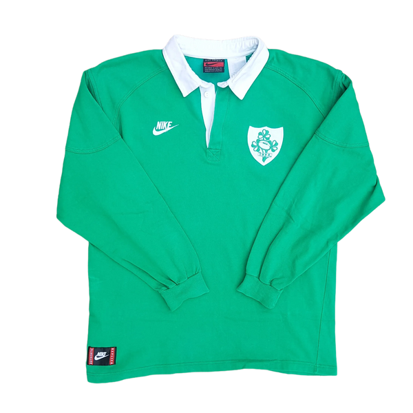 front of vintage 1993/95 Ireland Rugby Jersey
