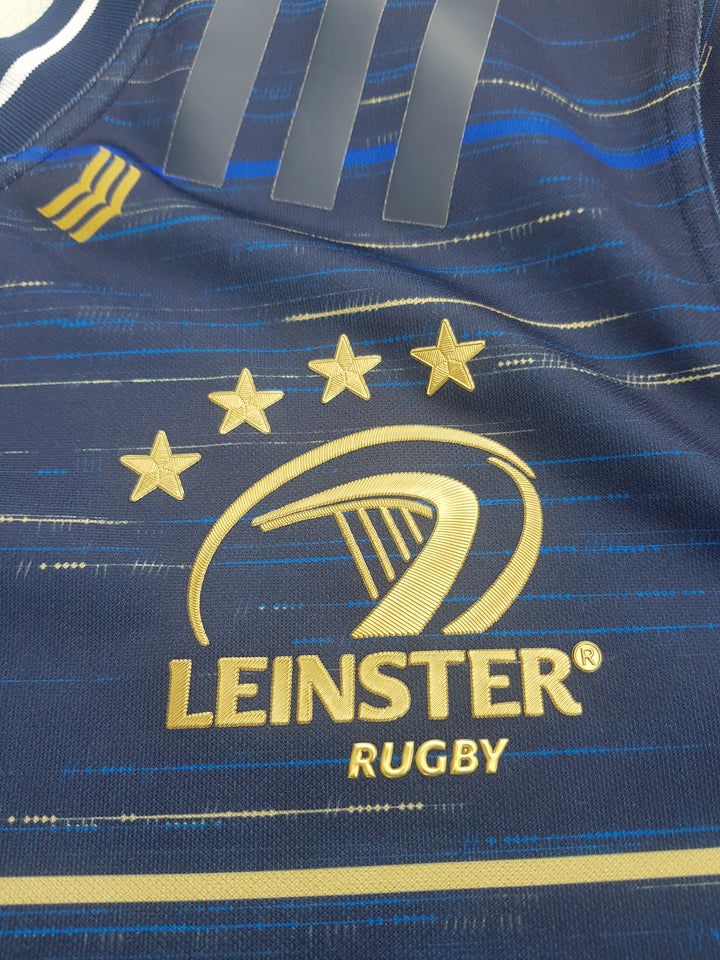 Crest on 2022/23 Leinster Rugby European Jersey 