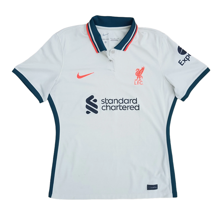 Front of 2020/21 Liverpool Away Shirt 