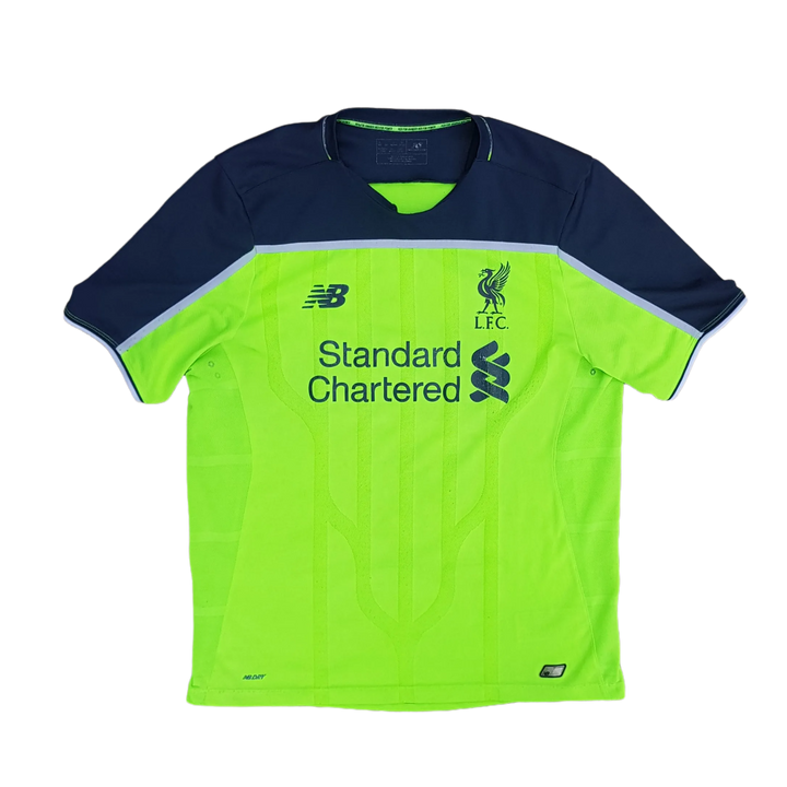 Front of 2016/17 Liverpool day glow Third Shirt 