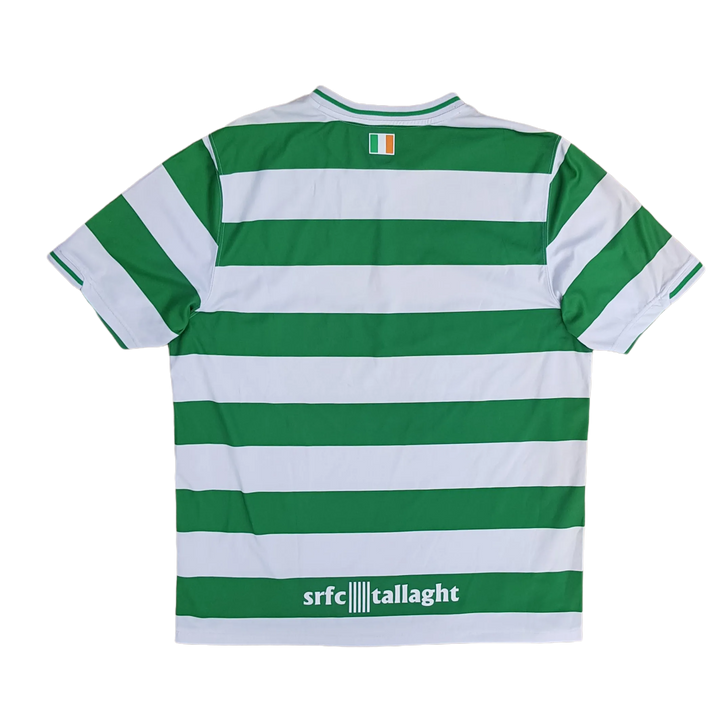 Back of vintage 2011 Shamrock Rovers jersey