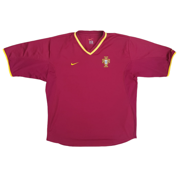 Front of vintage 2000/02 Portugal football Shirt