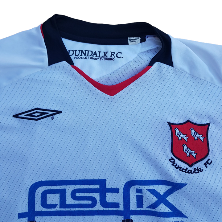 Collar of 2010/11 Dundalk FC Shirt (