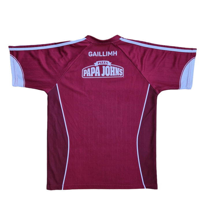 Back of 2018 Galway Hurling Jersey