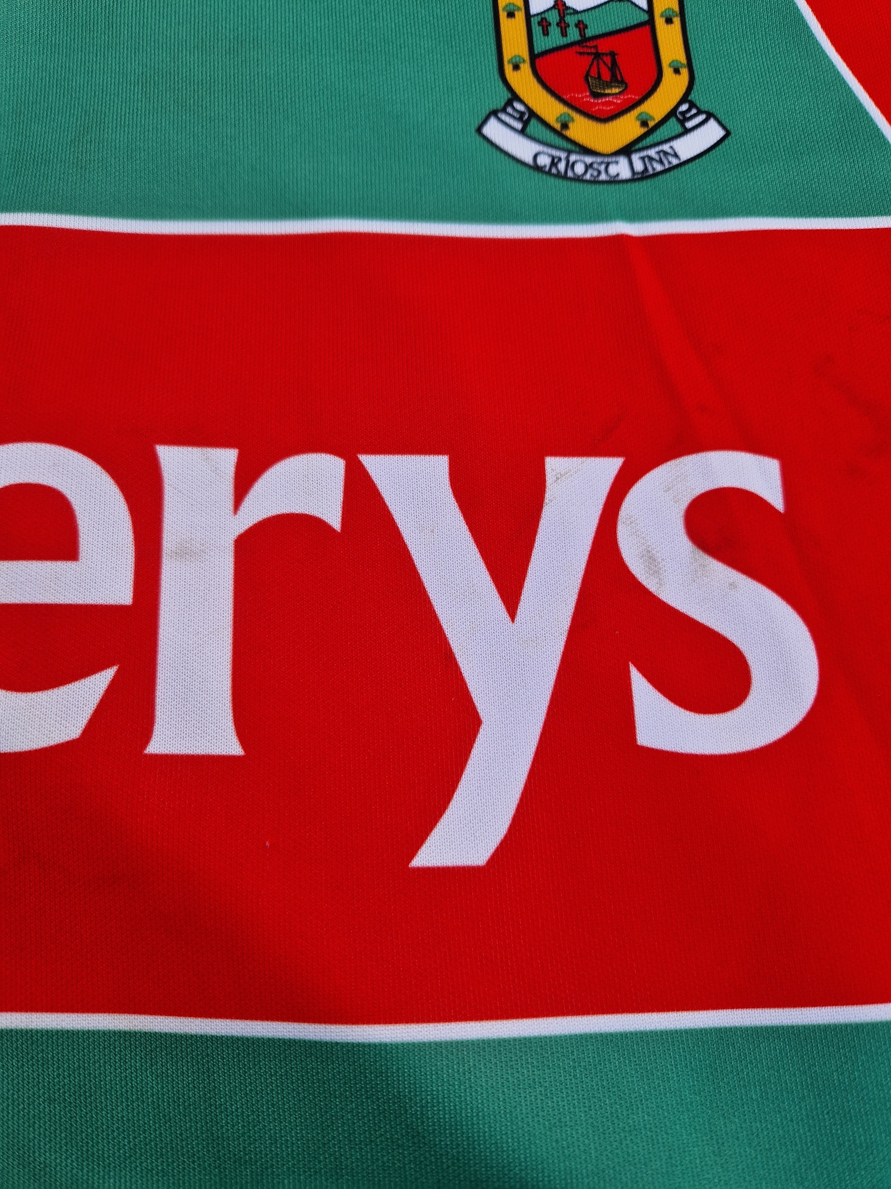 Mayo GAA, Jerseys & Training Wear