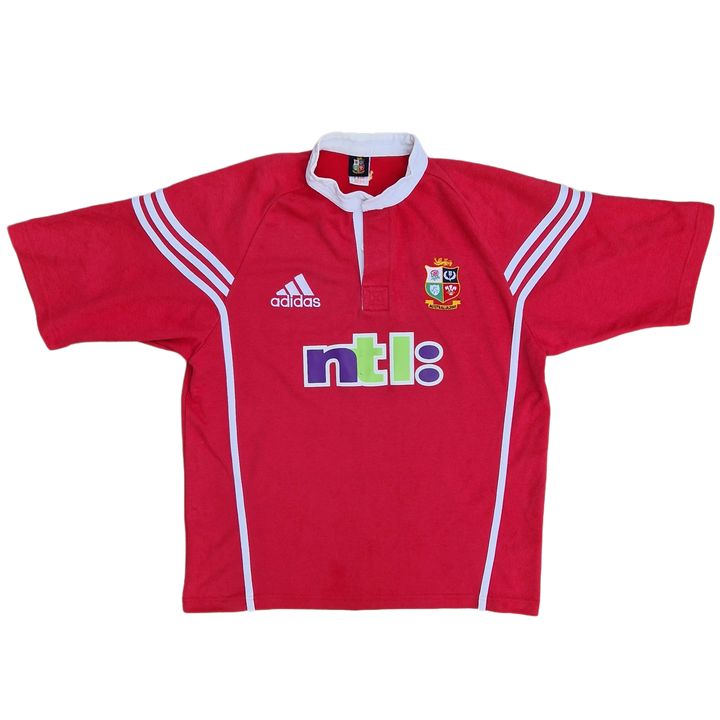 Front of classic 2001 Lions Rugby Jersey