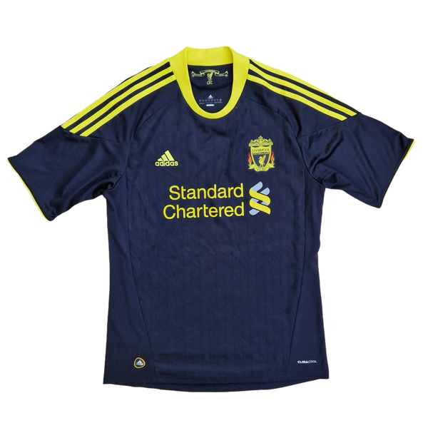 Front of 2010/11 Liverpool Third Shirt