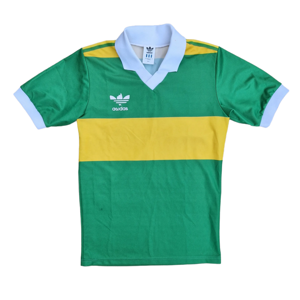 front of Vintage 1980s Adidas Kerry GAA Jersey