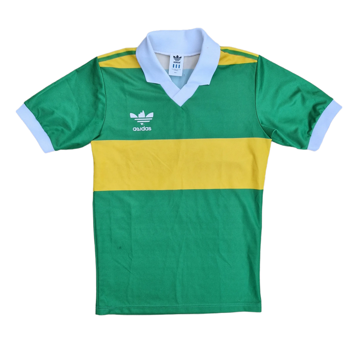 front of Vintage 1980s Adidas Kerry GAA Jersey