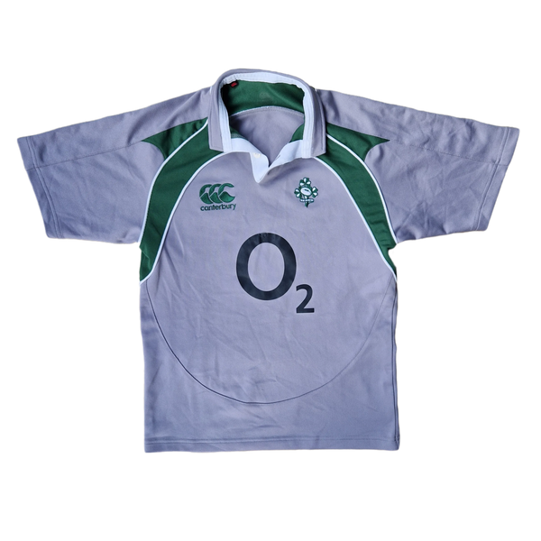 Front of vintage Ireland Rugby Training Jersey 