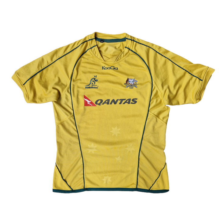 Front of 2010 Australia Rugby Jersey