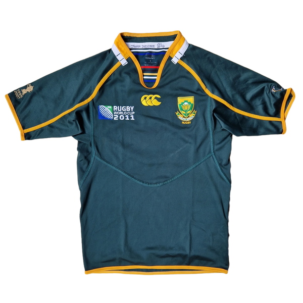 Front of 2011 South Africa Rugby World Cup Jersey