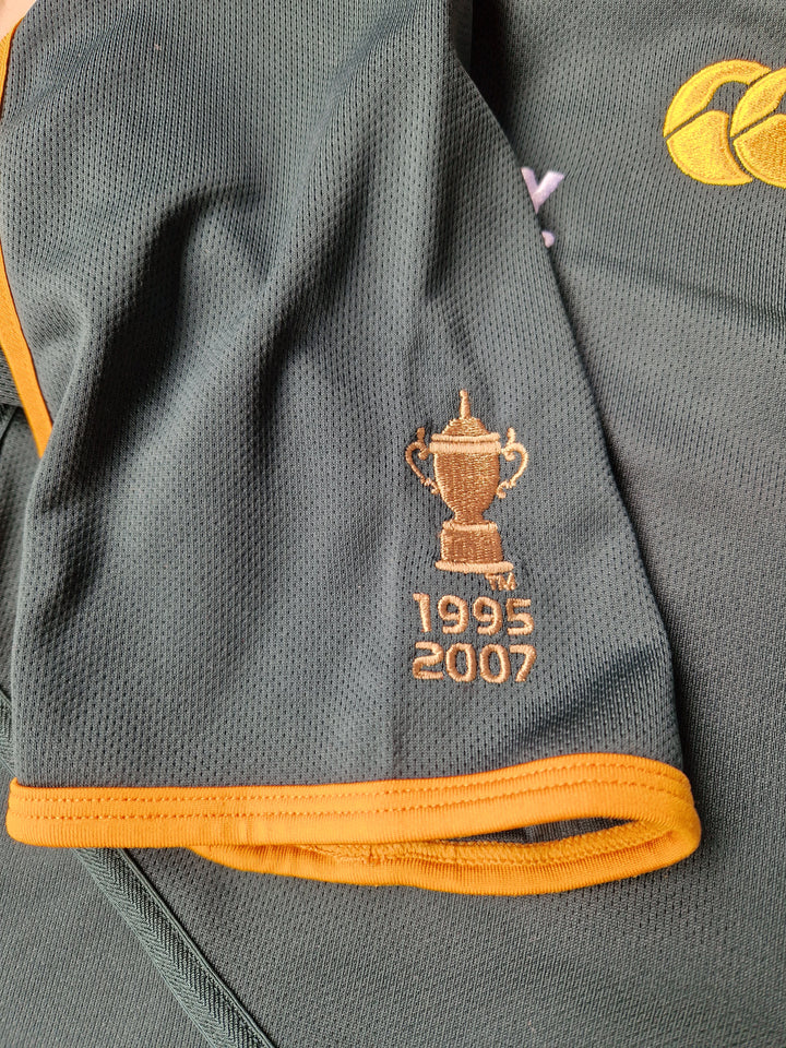 Sleeve on 2011 South Africa Rugby World Cup Jersey