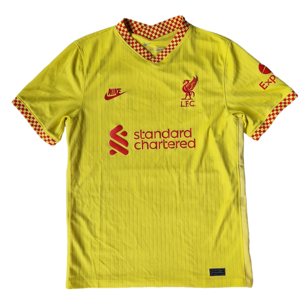 Front of 2021 Liverpool Third Shirt