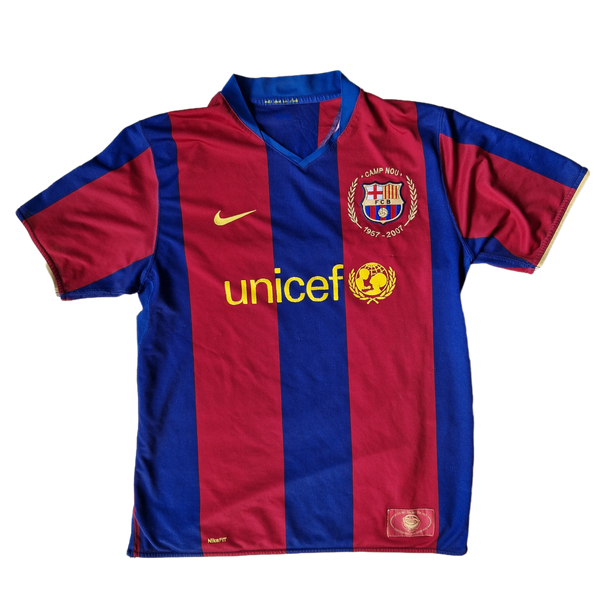 front of 2007/08 Barcelona Shirt 