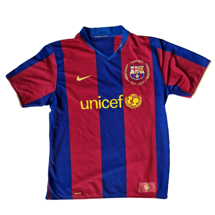 front of 2007/08 Barcelona Shirt 