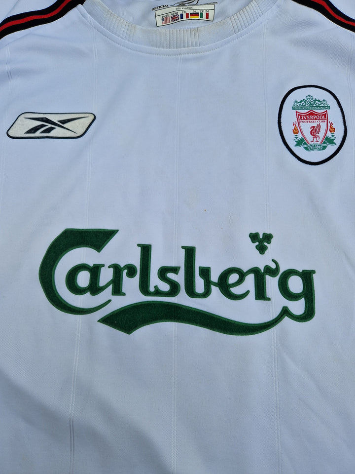 Sponsor on 2004/05 Liverpool Third Shirt