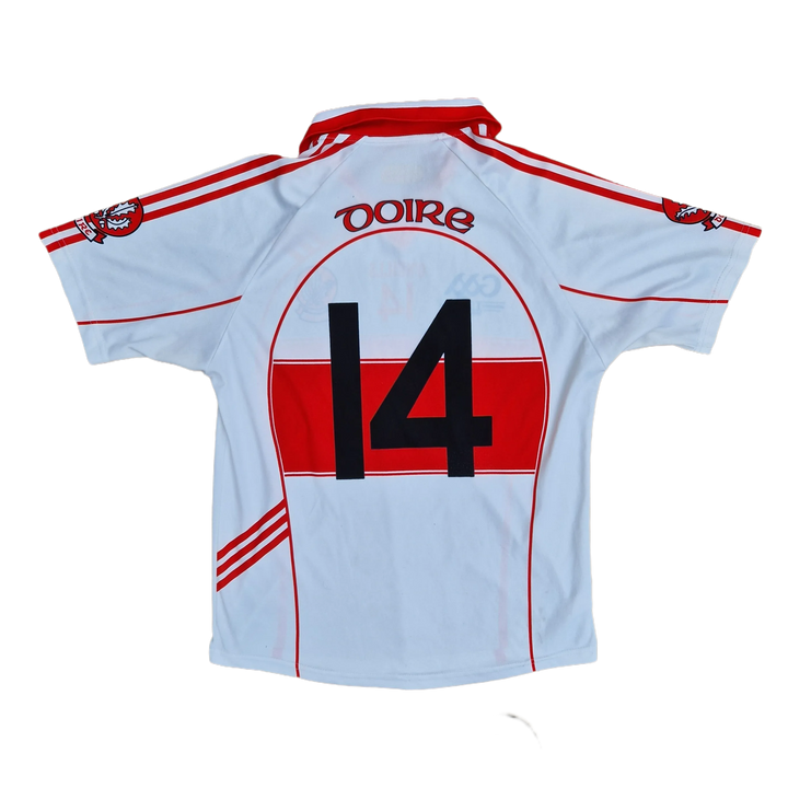 Back of 2009/11 Derry GAA Jersey 