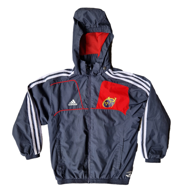 Front of kids Munster Rugby Presentation Jacket