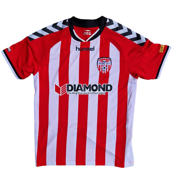 Front of 2011/12 Derry City Home football shirt