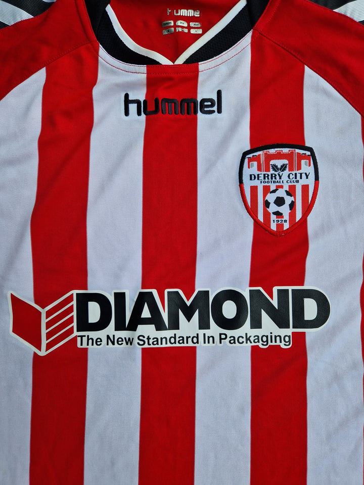 Sponsor of Derry City Home kit