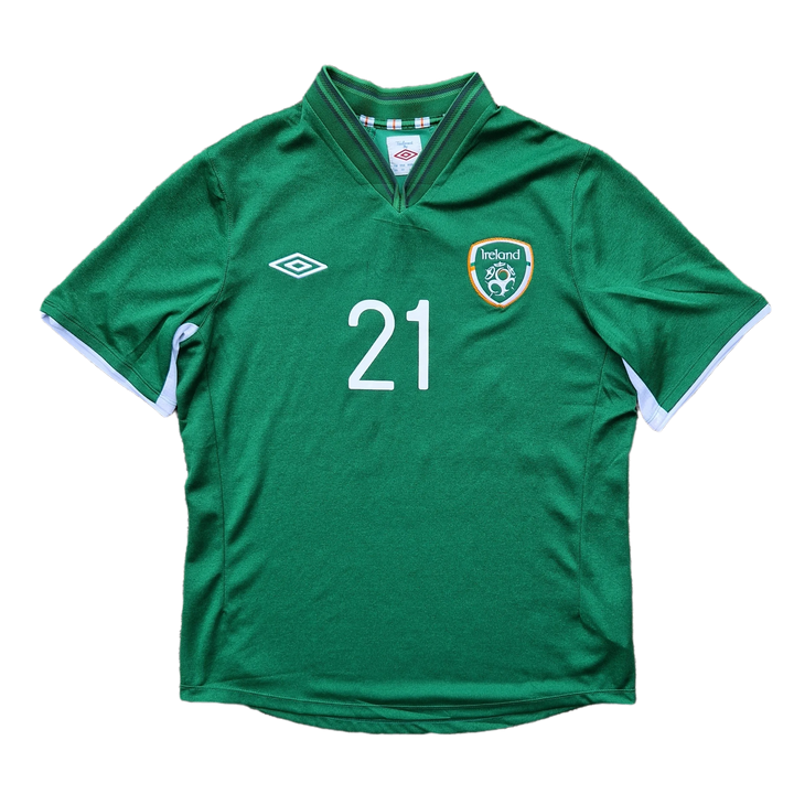 Front of 2013 Ireland Shirt player issue