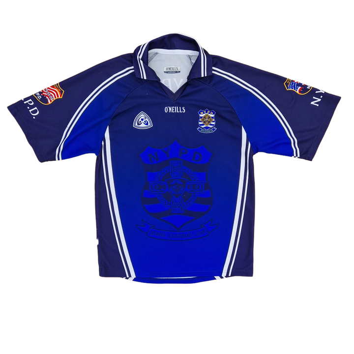 Front of vintage NYPD GAA Jersey