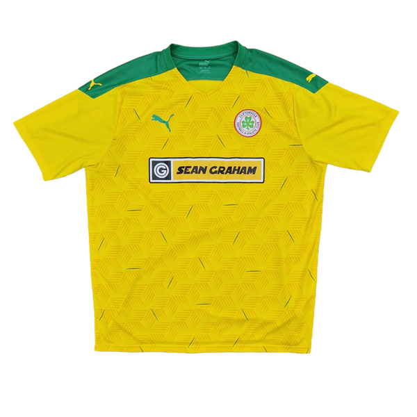 Front of 2020/22 Cliftonville Away Shirt