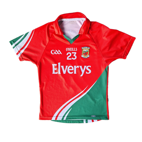 Front of 2012/14 Mayo GAA football Jersey