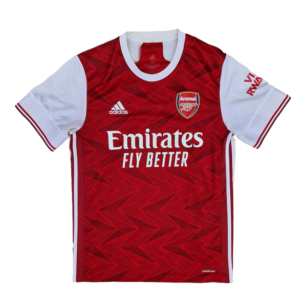 Front of 2020 Arsenal Home Shirt 