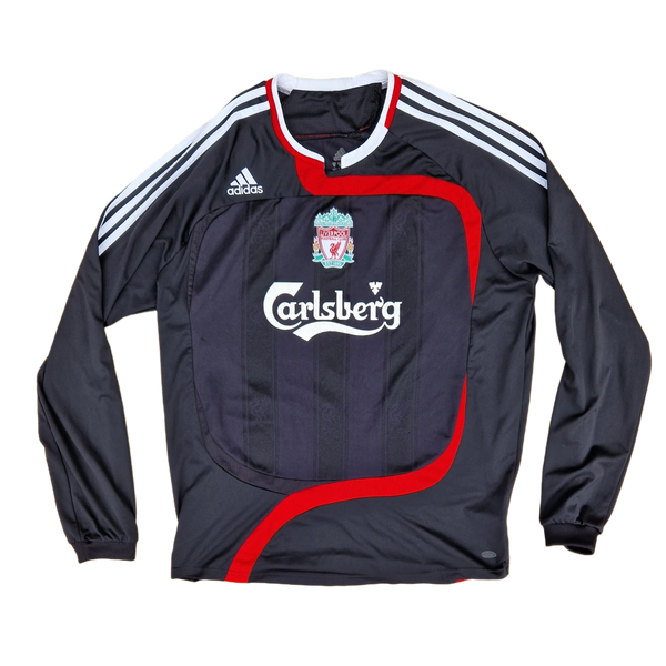 Front of long sleeve 2007/08 Liverpool Third Shirt 