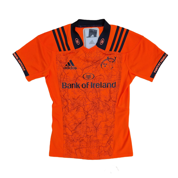 Front of player issue with GPS pouch Munster Rugby orange Training Jersey