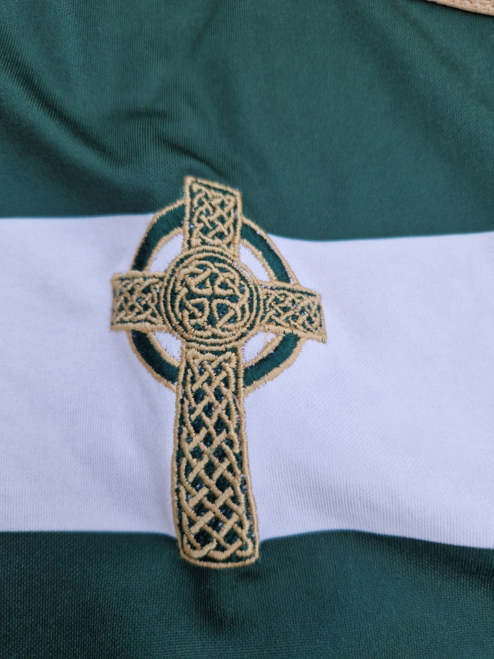 Celtic cross on Hooped Celtic Cross GAA Jersey